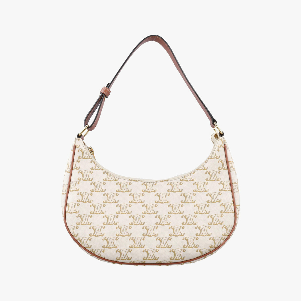 Celine Triomphe Ava Canvas White